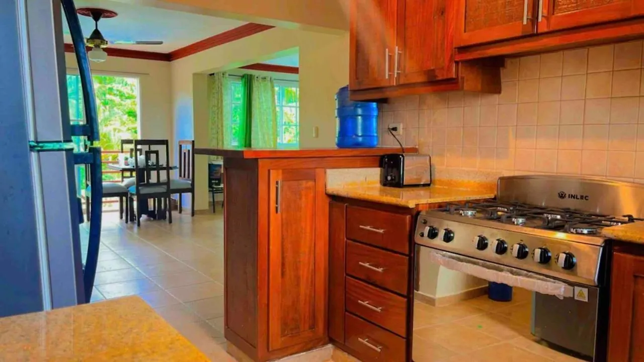 Lovely 2 Bedroom Condo With Pool And Hot Water Cabarete 0*,  Dominican Republic